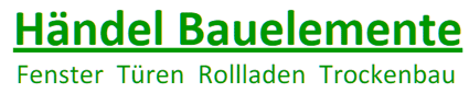 Händel Bauelemente