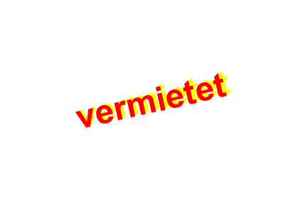 vermietet